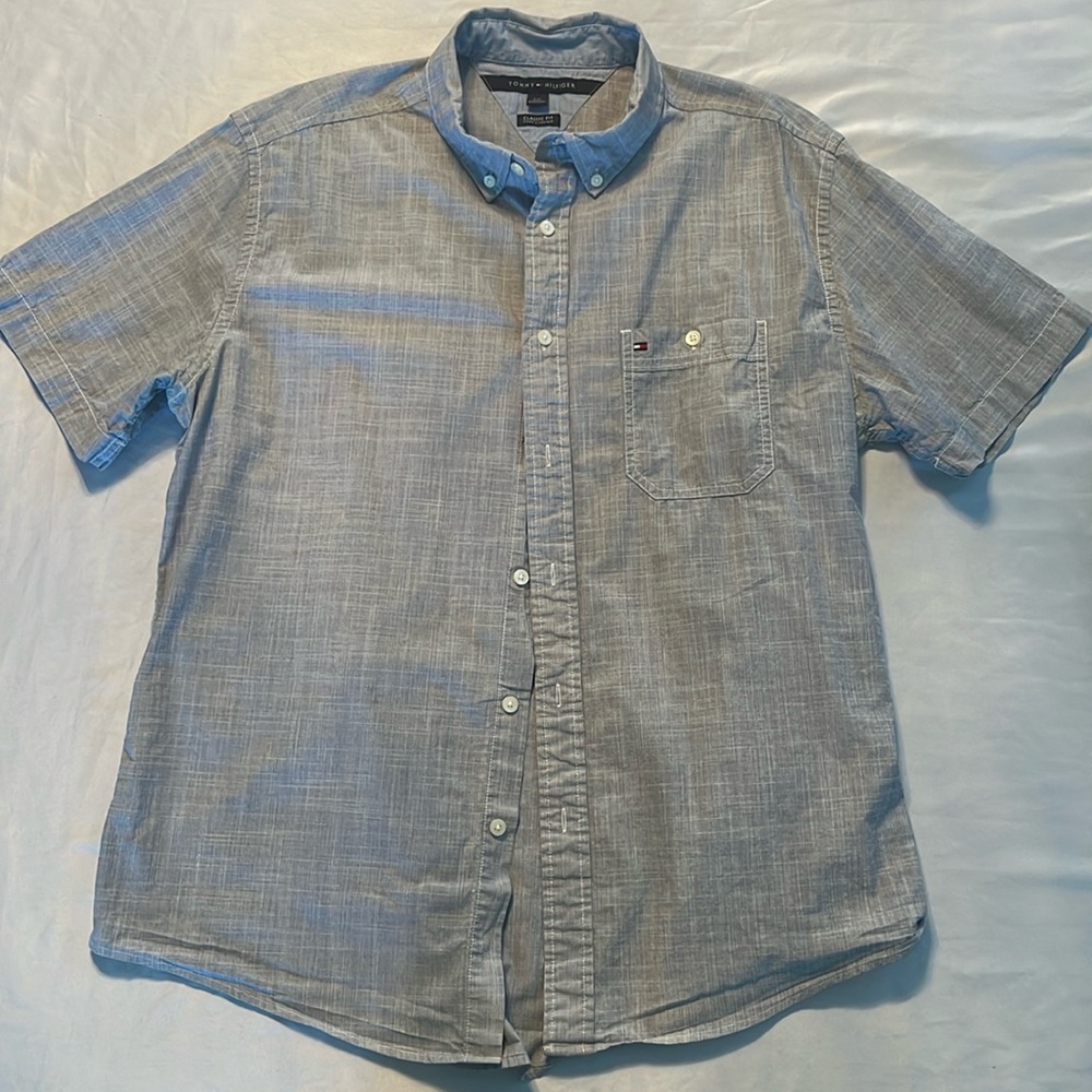 Tommy Hilfiger Men’s Short Sleeve Shirt